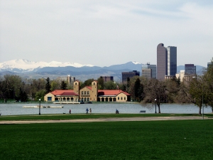 Denver looking from City Park