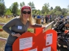 Courtney Ranson volunteering at the 2010 Four Mile Historic Park Pumpkin Harvest Festival